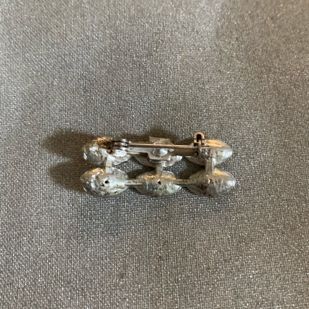 3/$15 Mid-Century Rhinestone Brooch - Picture 2 of 2